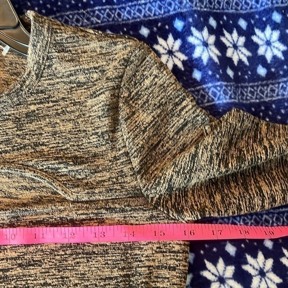 NWT French Connection Camel Maxi Dress With Side Slit Size Large - Picture 7 of 10